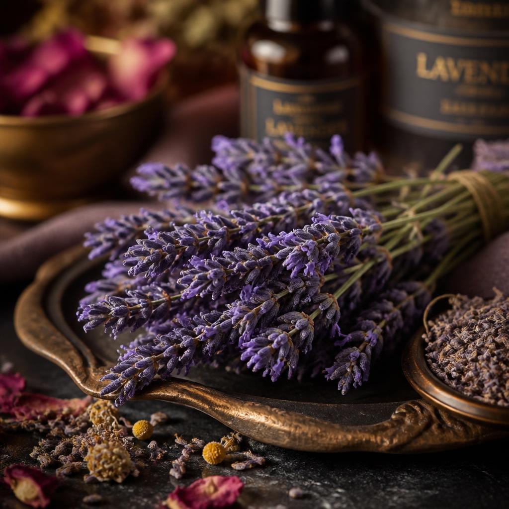 Lavender sprigs representing fresh scents
